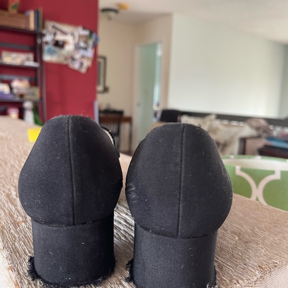 CHANEL vintage black dress loafers with classic styling need repair - Picture 7 of 10